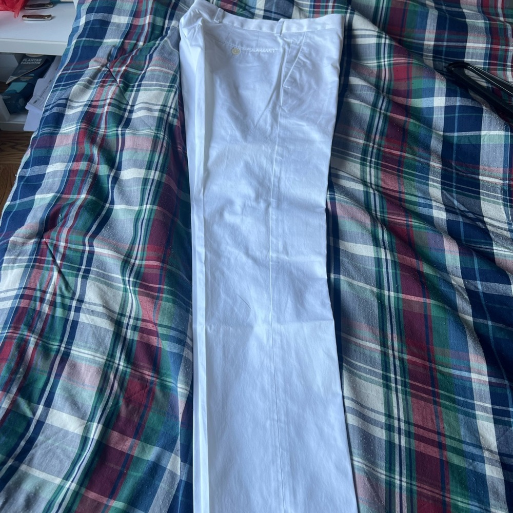 Ralph Lauren slim purple label white pants size 28.